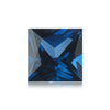 Synthetic Square Princess Cut Swiss Made Blue Sapphire Available in 2MM-10MM