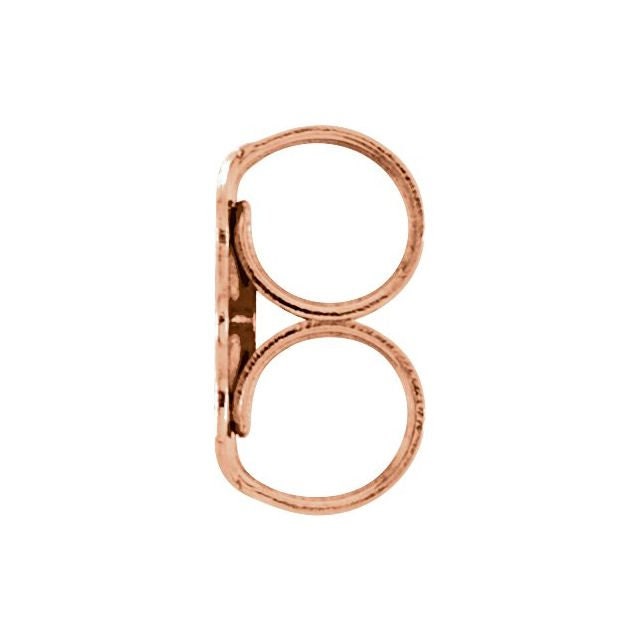 14K Gold Round 6-Prong Low Base Pendant Mounting Available in 2.40mm - 8.20mm