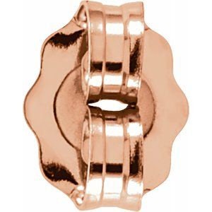 14K Gold Round 6-Prong Low Base Pendant Mounting Available in 2.40mm - 8.20mm