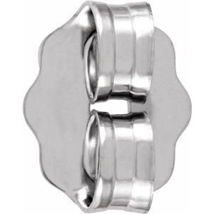 14K Gold Round 6-Prong Low Base Pendant Mounting Available in 2.40mm - 8.20mm
