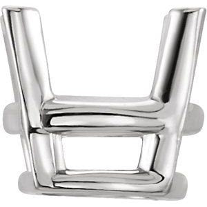 14K Gold Round 4-Prong Basket Setting Available in 2.5mm - 22mm