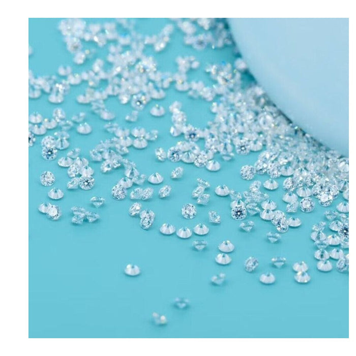 Lab Grown Diamonds Melee Round Shape - GH - VS1 Quality, Sizes 1mm to 1.4mm Parcels, Sparkle for Unique Jewelry Designs