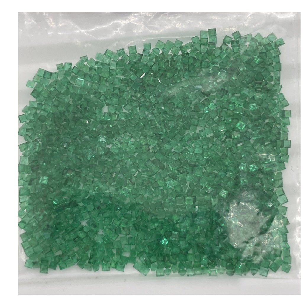 Natural Emerald Square Step Cut AAA Quality 1/2ct and 1ct lots