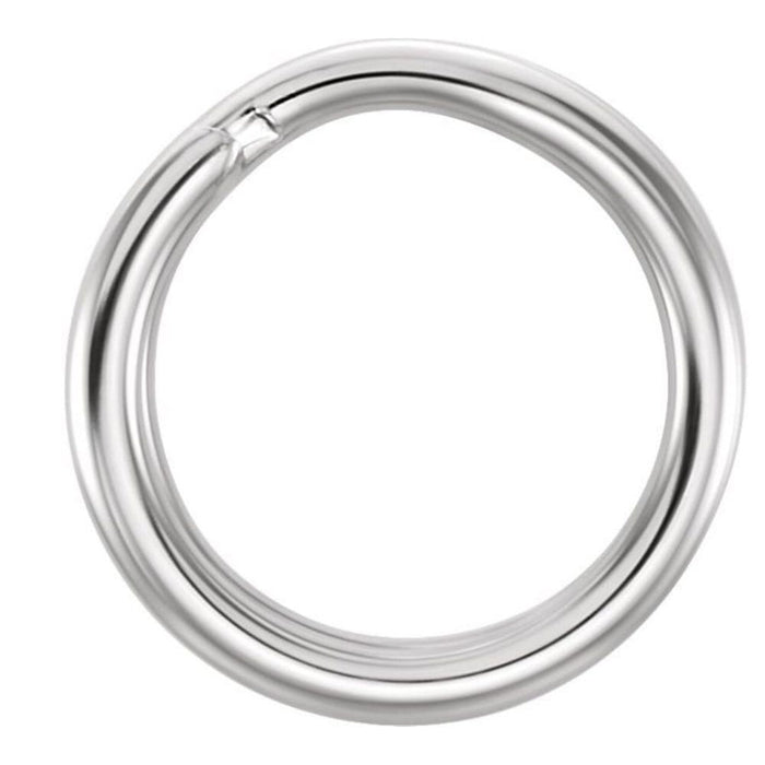 14K Gold 7.5mm Round Split Jump Ring Connector