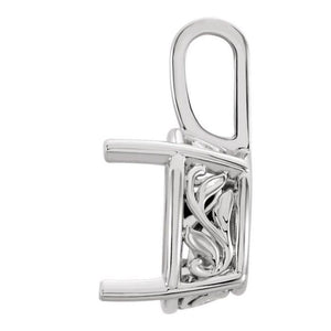 14K White