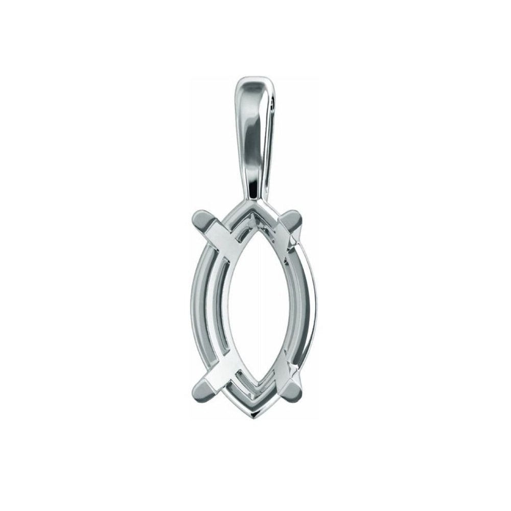 14K White