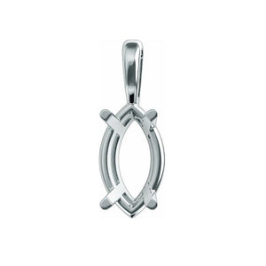 14K White