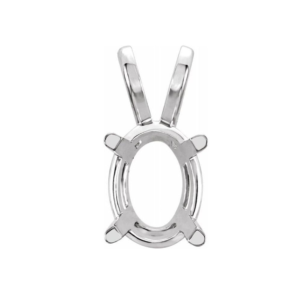14K White