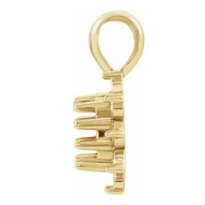 14k White