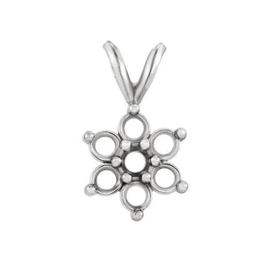 14K White
