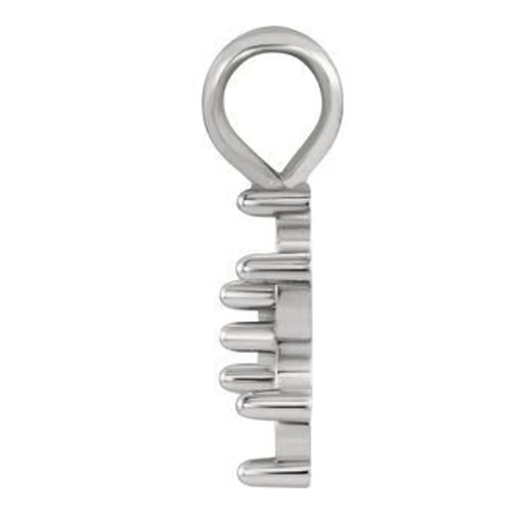 14K White
