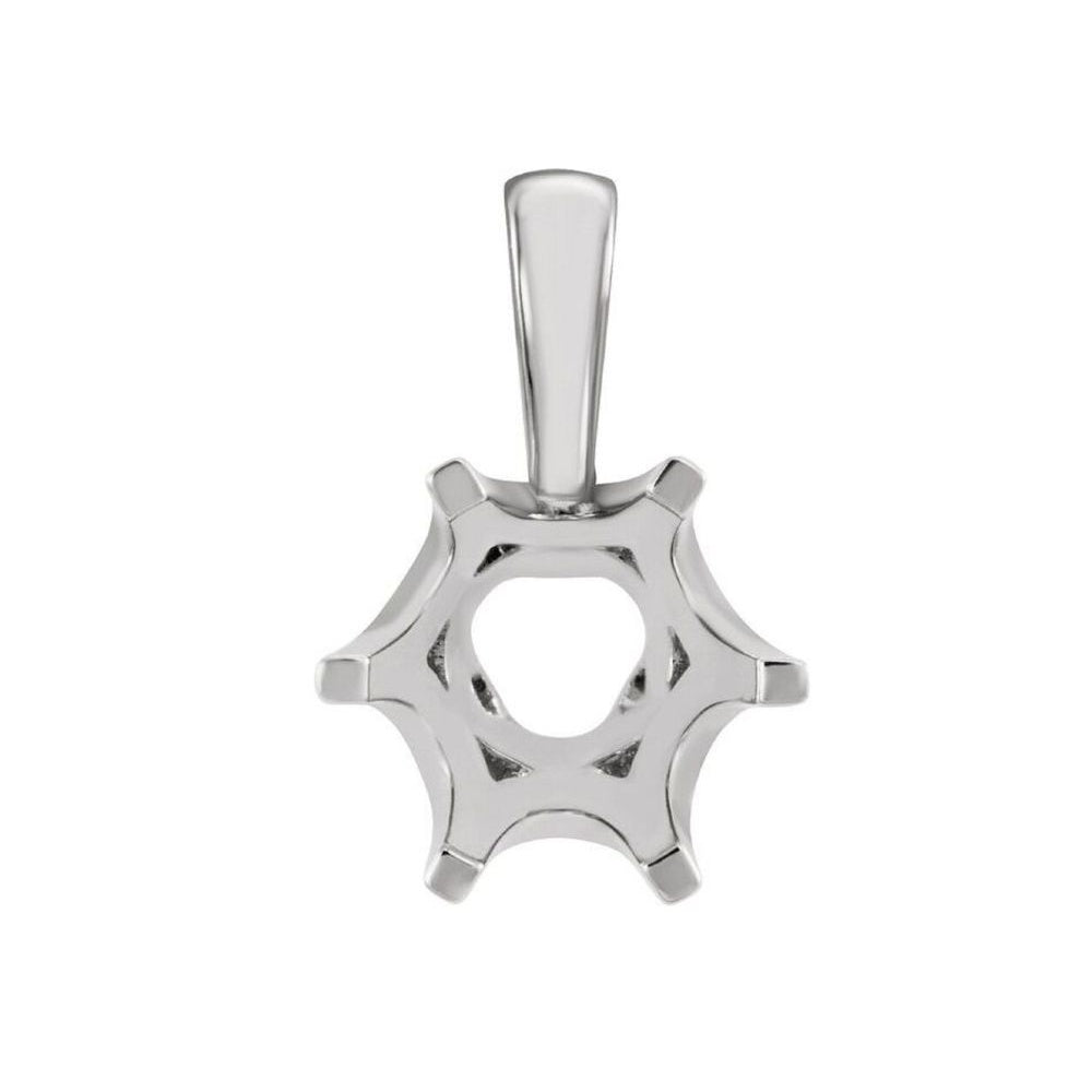 14K White