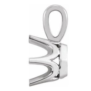 14K White