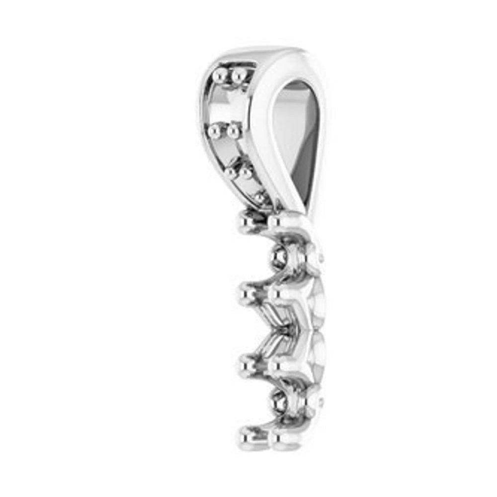14K White