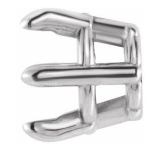 14K White