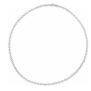14k White Gold