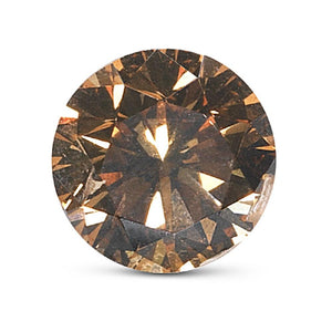 1.60 Cts Natural Fancy Brown Diamond I1 Quality Round Cut