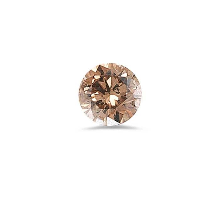 1.45 Cts Natural Fancy Brown Diamond I1 Quality Round Cut