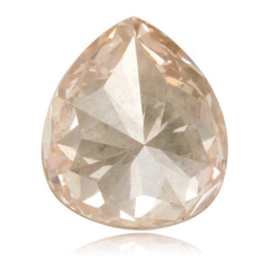0.41 Cts Natural Fancy Brown Diamond VS2 Quality Pear Cut