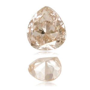 0.41 Cts Natural Fancy Brown Diamond VS2 Quality Pear Cut
