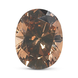 0.93 Cts Natural Fancy Brown Diamond SI1 Quality Oval Cut