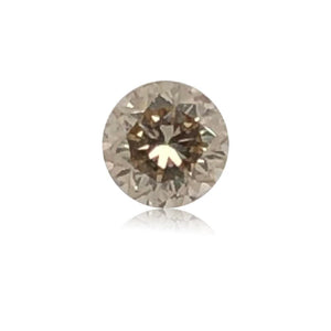0.48 Cts Natural Fancy Brown Diamond SI1 Quality Round Cut
