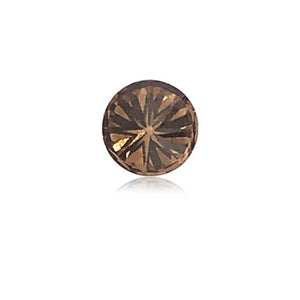 0.40 Cts Natural Fancy Brown Diamond SI1 Quality Round Cut