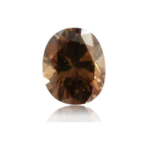 0.46 Cts Natural Fancy Brown Diamond SI1 Quality Oval Cut