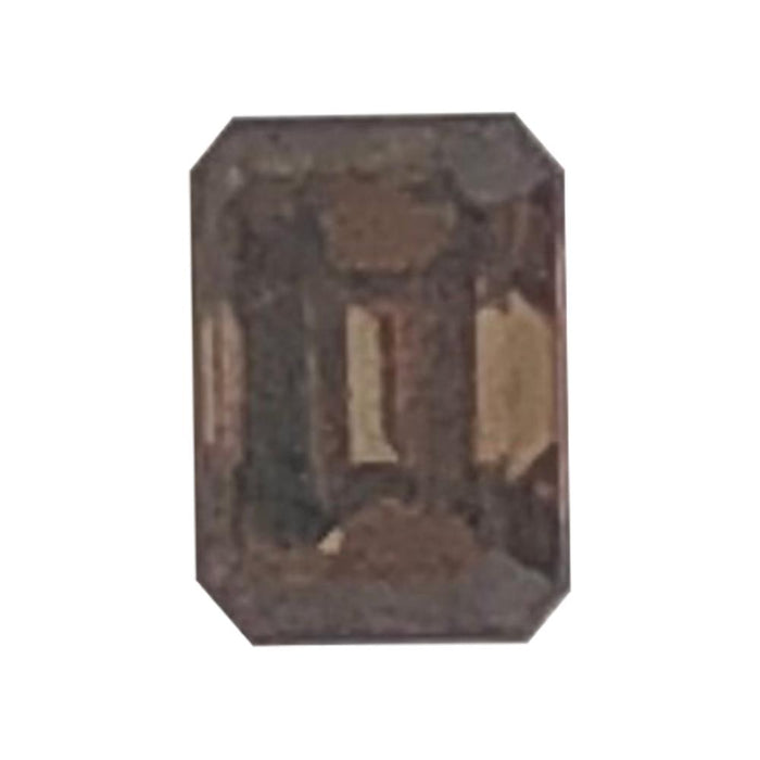 0.30 Cts Natural Fancy Brown Diamond SI2 Quality Emerald Cut