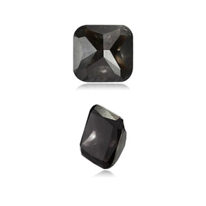 1.52 Cts Natural Fancy Black Diamond AAA Quality Cushion Cut
