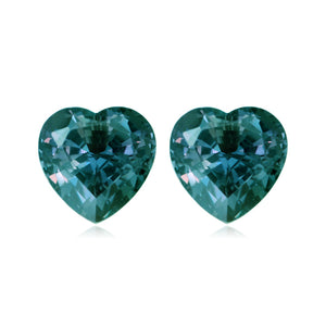 Lab Created Alexandrite Heart