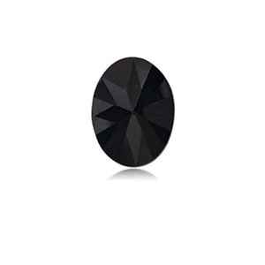 1.71 Cts Treated Fancy Black Diamond AAA Quality Oval Cut