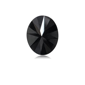 2.96 Cts Treated Fancy Black Diamond AAA Quality Oval Cut