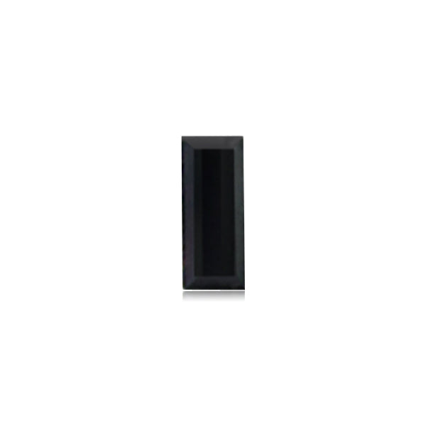 Loose Black Diamond Baguette Cut AAA Quality Available in Single and Pair From 2x1mm- 8x4mm