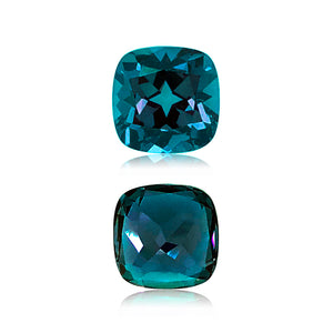 Lab Created Alexandrite Cushion Cut - (Squarish)