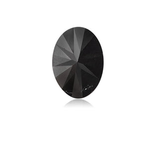 5.73 Cts Treated Fancy Black Diamond AAA Quality Oval Cut