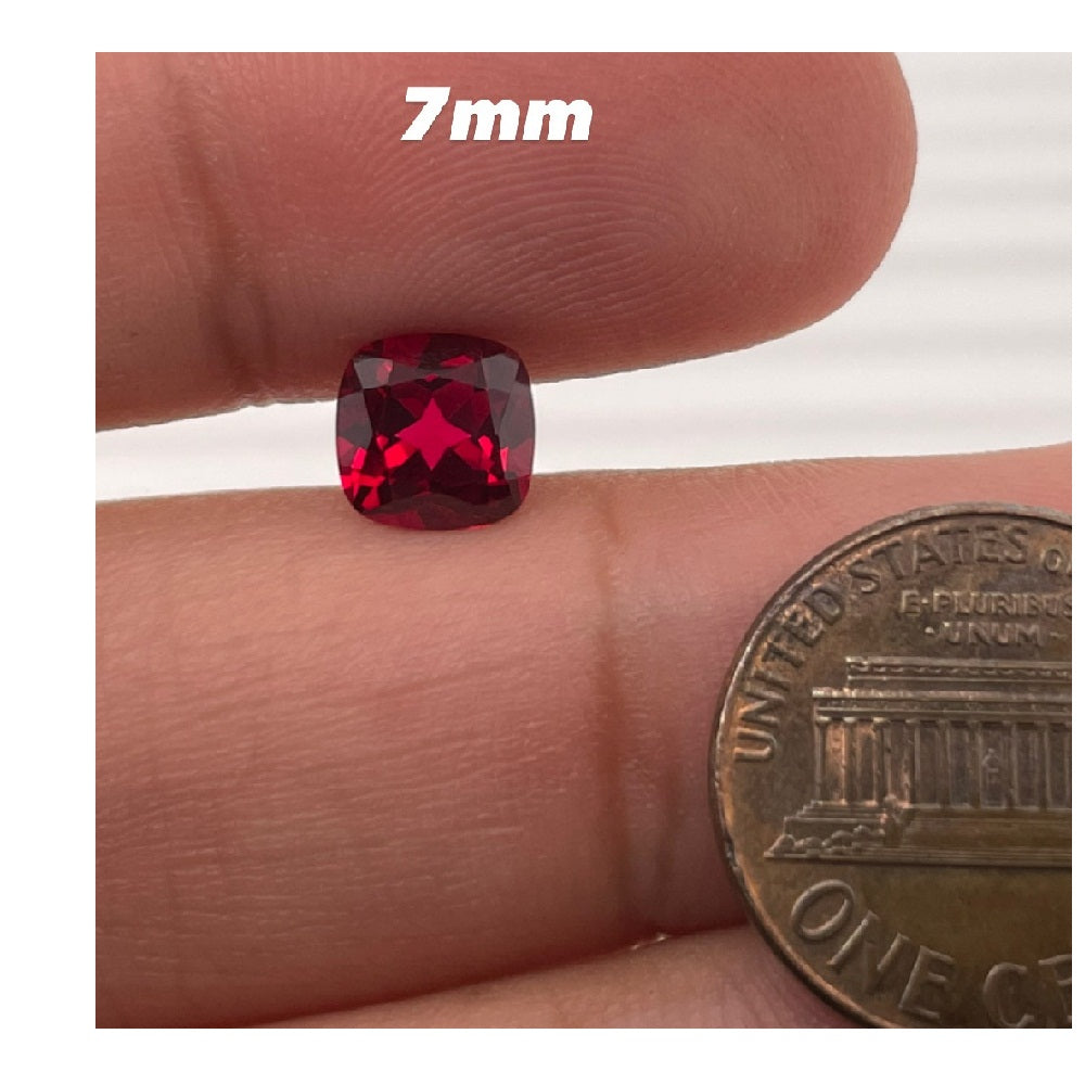 7x7MM (Weight range-1.98-2.42 cts each stone)