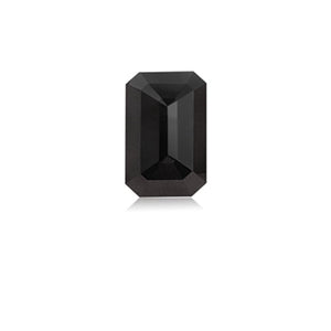 4.77 Cts Treated Fancy Black Diamond AAA Quality Emerald Cut