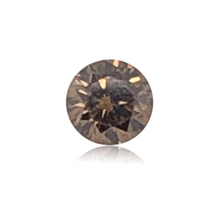 0.19 Cts Natural Fancy Brown Diamond VS1 Quality Round Cut