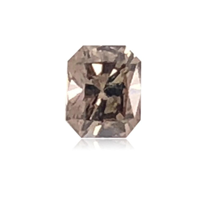 0.38 Cts Natural Fancy Brown Diamond VS1 Quality Emerald Cut