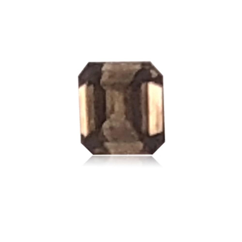 0.39 Cts Natural Fancy Brown Diamond VS1 Quality Emerald Cut