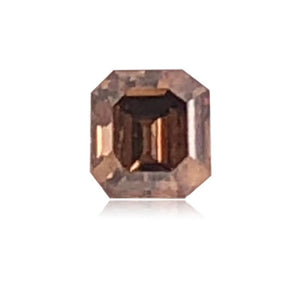 0.32 Cts Natural Fancy Brown Diamond VS1 Quality Princess Cut
