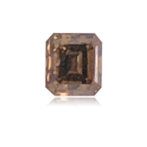 0.34 Cts Natural Fancy Brown Diamond VS1 Quality Princess Cut