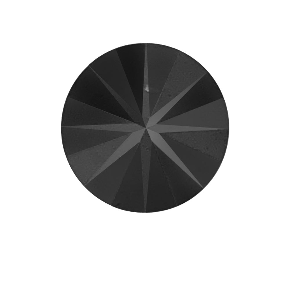 2.95 Cts Treated Fancy Black Diamond AAA Quality Round Cut