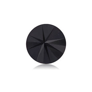 2.97 Cts Treated Fancy Black Diamond AAA Quality Round Cut