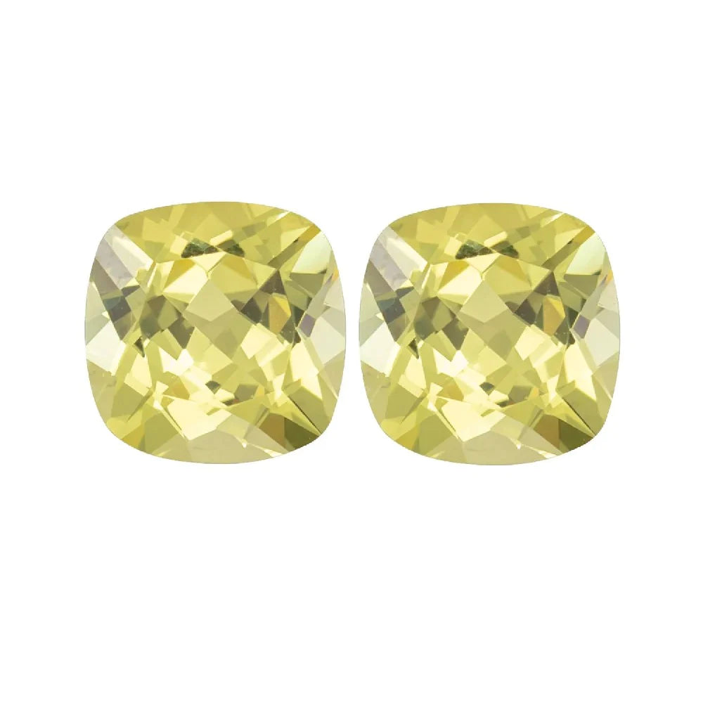 Synthetic Yellow Sapphire Cushion Cut Instagem