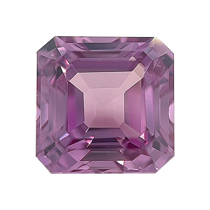 Synthetic Purple Sapphire Asscher Cut