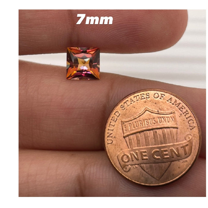 Natural Loose Princess Sunrise Mystic Azotic Ecstacy Topaz