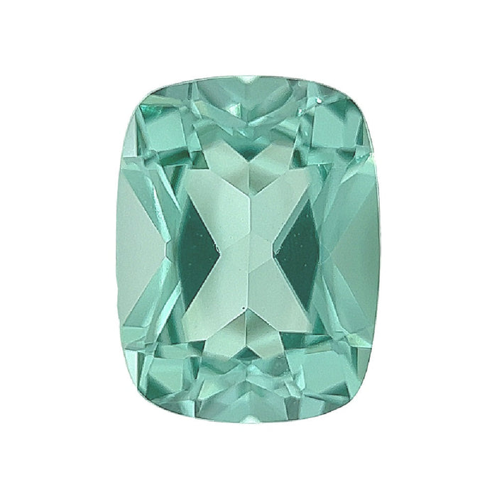 Synthetic Brazilian Green Spinel Cushion Cut - (Elongated)