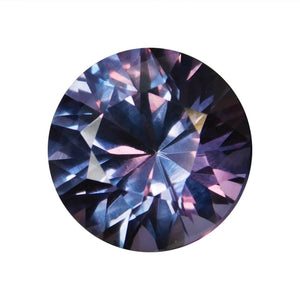 Natural Round Diamond Cut Loose Alexandrite